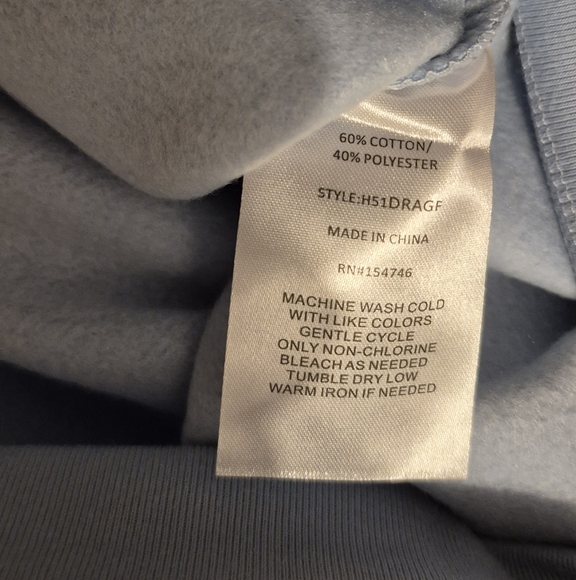 Heritage Light Blue Dragonfly Floral Sweater - Picture 4 of 4